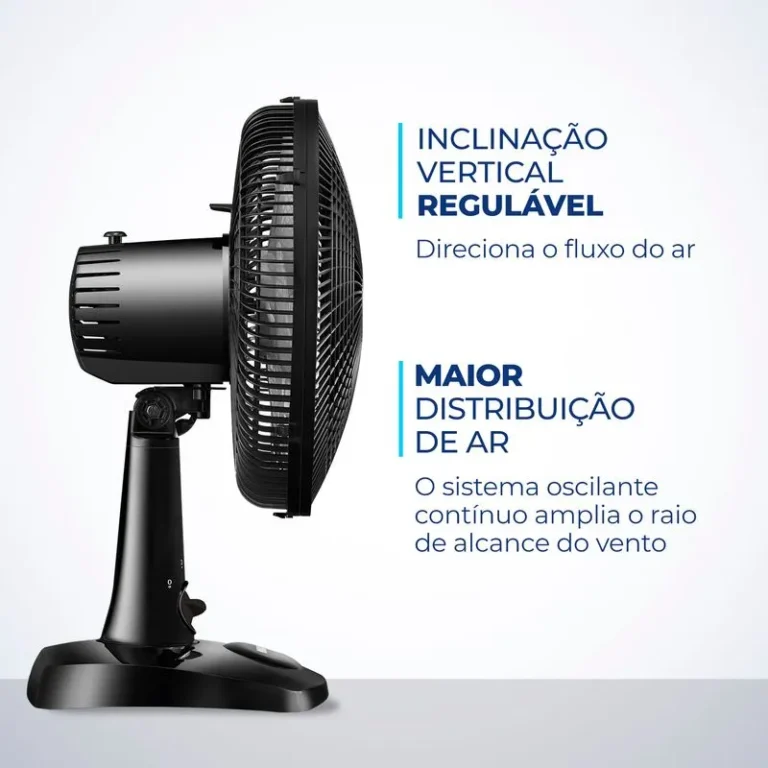 Ventilador de Mesa Mondial 6 pás VSP-30-B 110v - Image 4