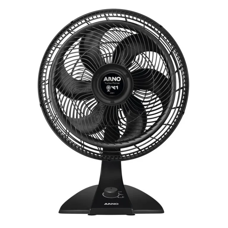 Ventilador 2 em 1 Arno Turbo Force Preto VF42 110v