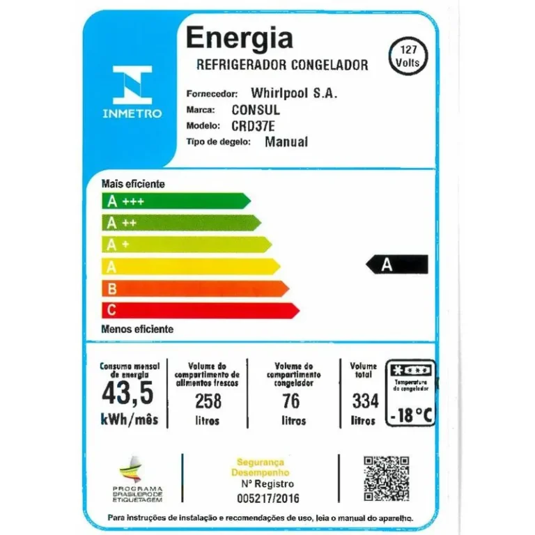 Geladeira Consul Cycle Defrost Duplex 334 litros Branca com Freezer Supercapacidade - Image 4