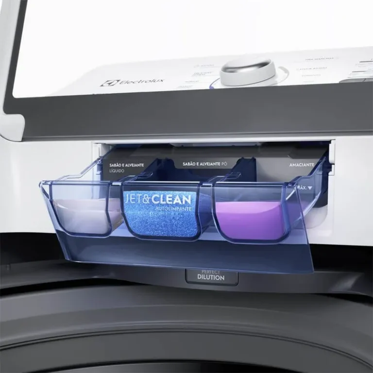Máquina de Lavar Electrolux 17kg Branca Essential Care com Cesto Inox e Jet&Clean - 127V - Imagem 5