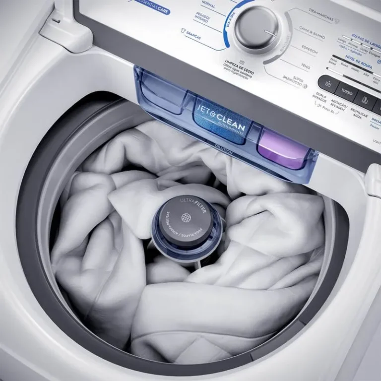 Máquina de Lavar Electrolux 17kg Branca Essential Care com Cesto Inox e Jet&Clean - 127V - Imagem 7