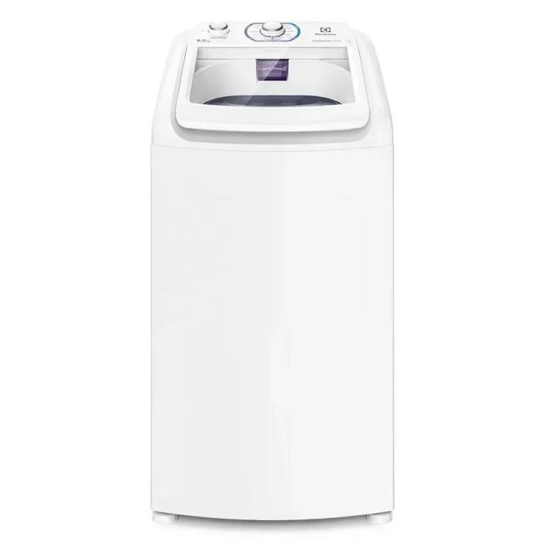 Lavadoura Electrolux 8,5kg Branca Essential Care com Diluição Inteligente e Filtro Fiapos - 127V