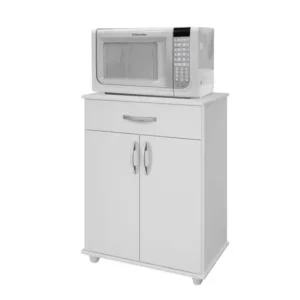 Balcão de Cozinha 302 com 2 Portas e 1 Gaveta Benetil Branco