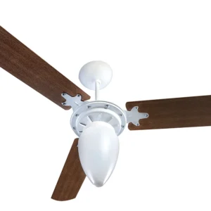 Ventilador de Teto Ventisol 3 Pás  Premium Mogno - 127V