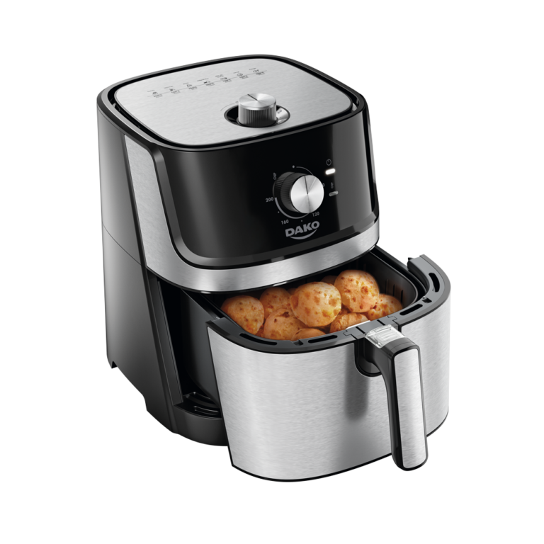 Air Fryer 5 Litros Inox com Painel Analógico Dako - 127V - Image 4
