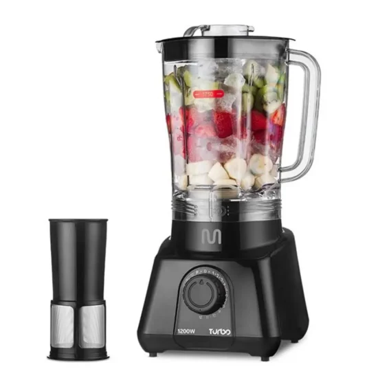 Liquidificador Multi LQ1201 Turbo Home 2,6 Litros 1200W Preto 127v - MULTILASER