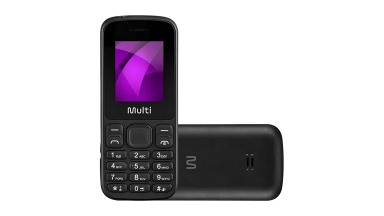 Celular UP 4G Dual Chip Mp3 Preto Multi - P9139