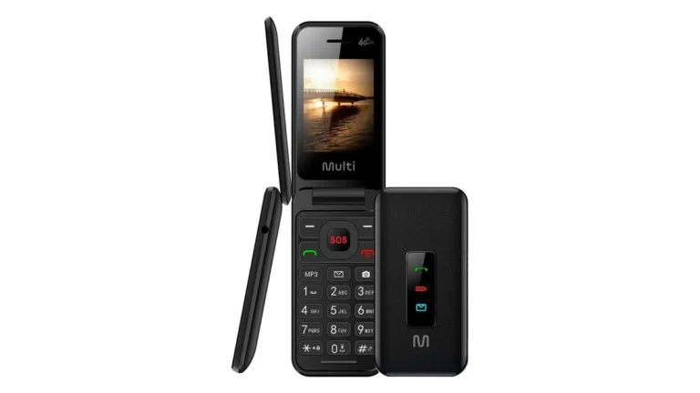 Celular Multilaser P9227 Flip Vita 4G - Preto