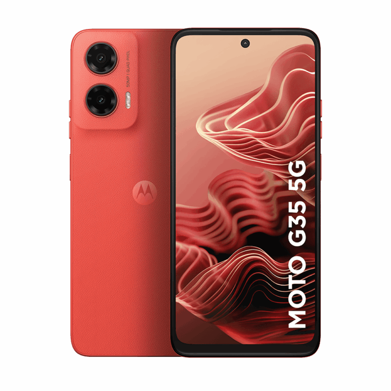 Smartphone Motorola G35 5G 256GB  12GB (4GB RAM + 8GB RAM Boost) Tela 6.7" - Coral