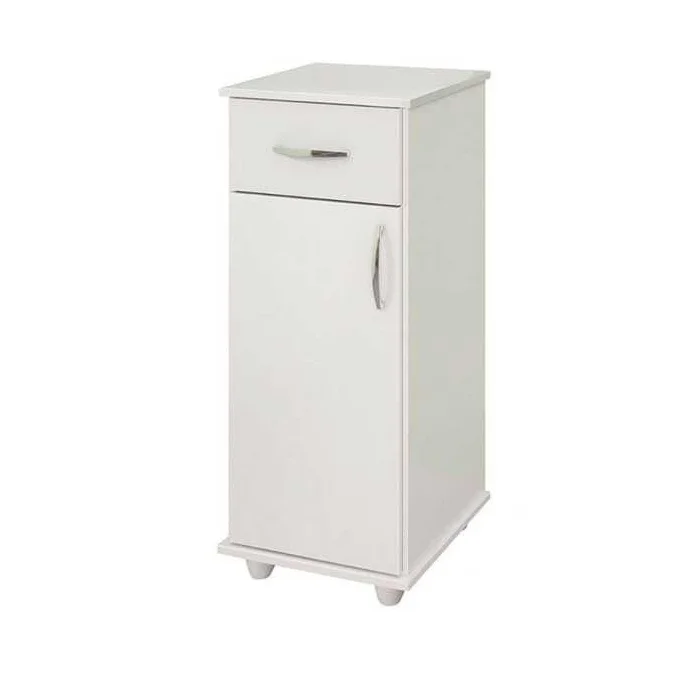Armário Multiuso 1 Porta e 1 Gaveta Benetil - Branco