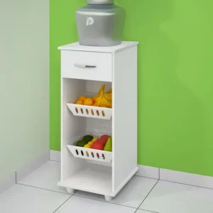 Armário Benetil 301 1 Gaveta - Branco