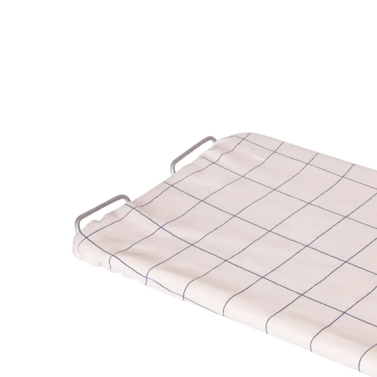 Tábua de Passar Roupa Dominique Mor – Dobrável, com Altura Ajustável e Porta-Ferro - Imagem 5