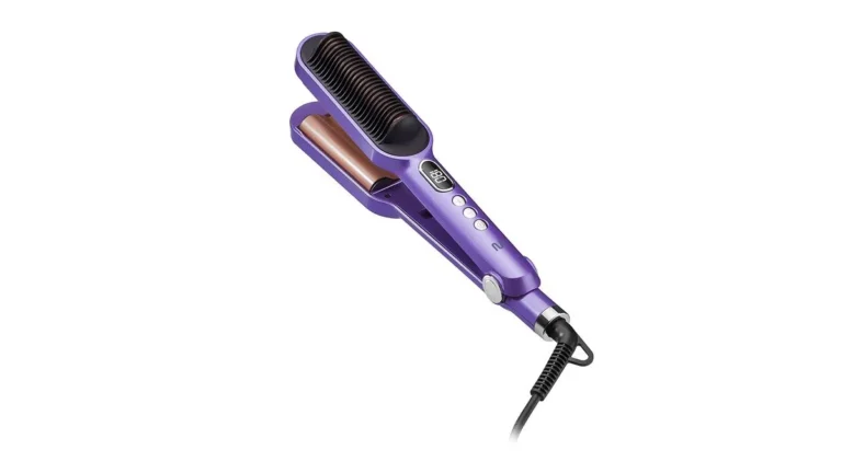 Escova Alisadora Efeito Afrodite Liso ou Ondas