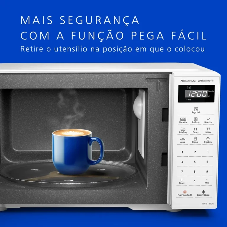 Micro-ondas Panasonic 21L - Branco - Imagem 6