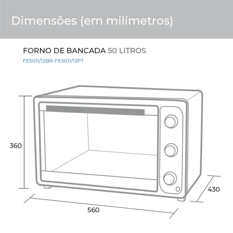 Forno Suggar Elétrico 50 Litros Preto - 127v - Imagem 5