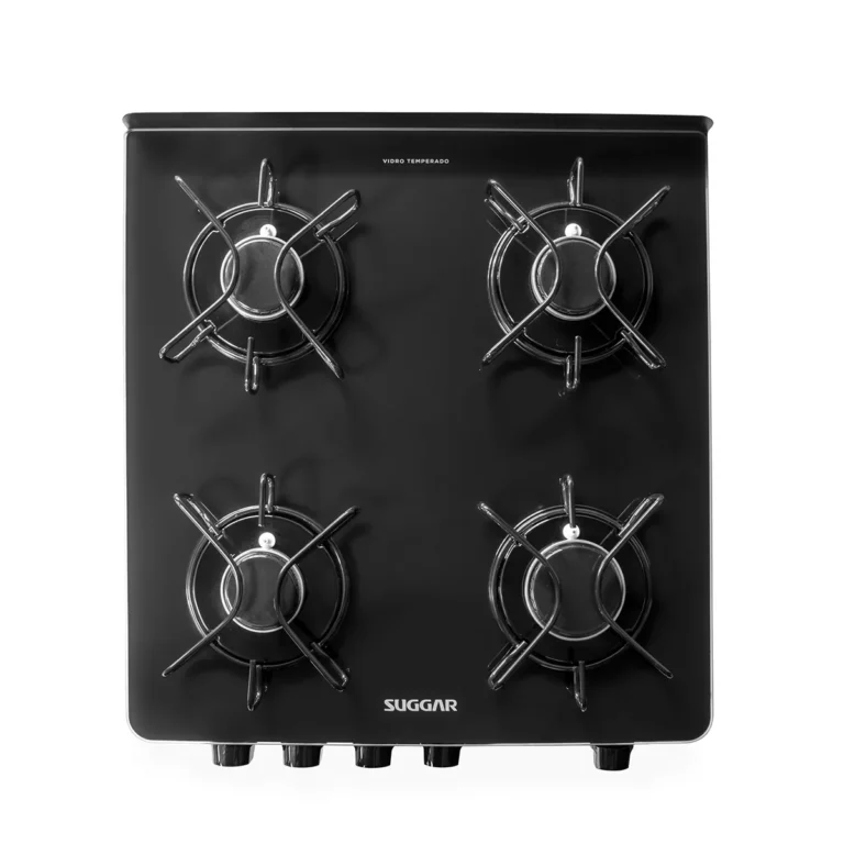 Fogão Suggar Cook Glass 4 Bocas - Preto - Imagem 4