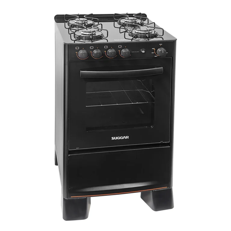 Fogão Suggar Cook Glass 4 Bocas - Preto - Imagem 5