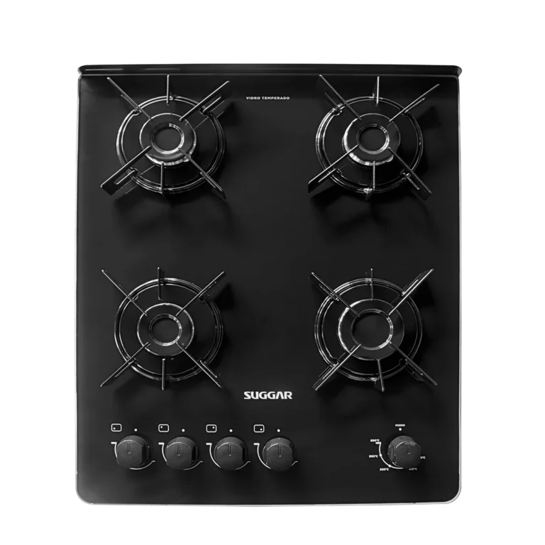 Fogão Suggar Neo Glass 4 Bocas Preto - Bivolt - Imagem 7