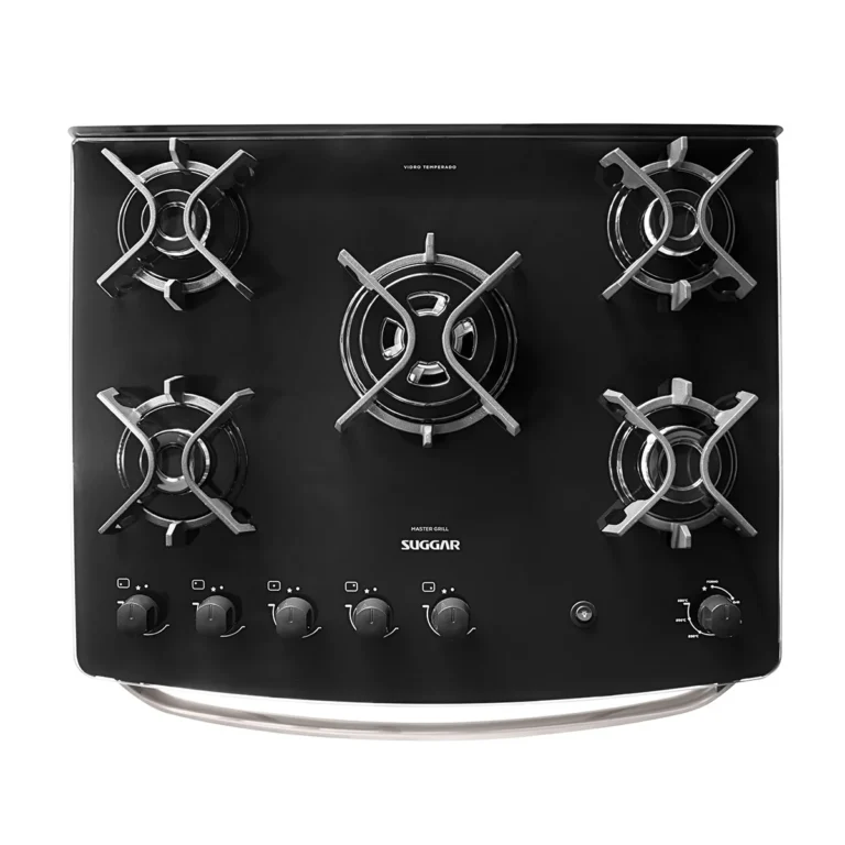 Fogão Master Grill Suggar 5 Bocas Preto - 127v - Imagem 3