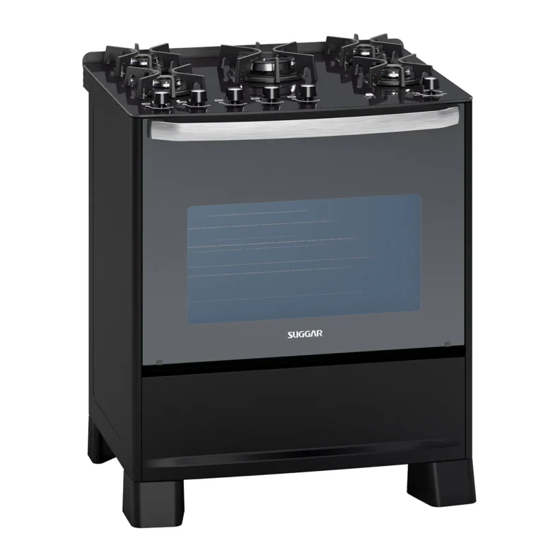 Fogão Master Grill Suggar 5 Bocas Preto - 127v - Imagem 6