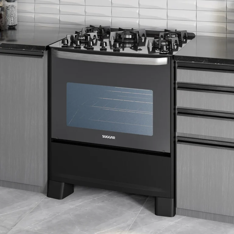 Fogão Master Grill Suggar 5 Bocas Preto - 127v - Imagem 2