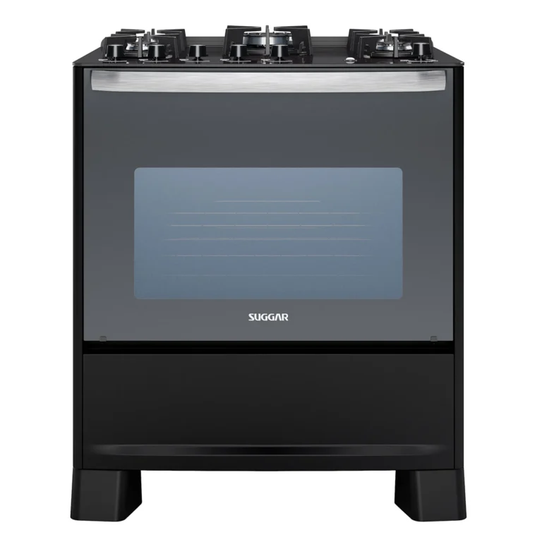Fogão Master Grill Suggar 5 Bocas Preto - 127v