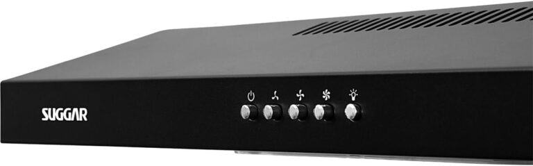 Depurador Suggar Slim 60cm 3 Vel. Preto - 127v