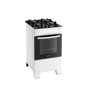 Fogão 4 Bocas Atlas Mônaco Top Glass Branco - Bivolt