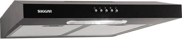 Depurador Suggar Slim 60cm 3 Vel. Preto - 127v - Imagem 4