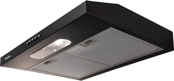 Depurador Suggar Slim 60cm 3 Vel. Preto - 127v - Imagem 3