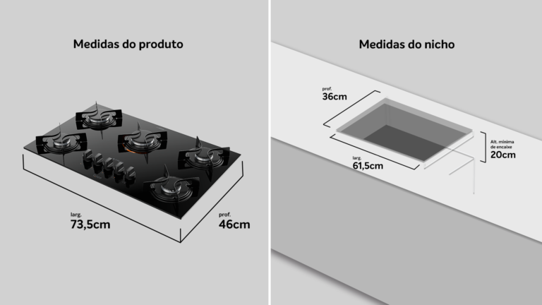 Cooktop 5 Bocas Atlas U Top Preto - Bivolt - Imagem 3