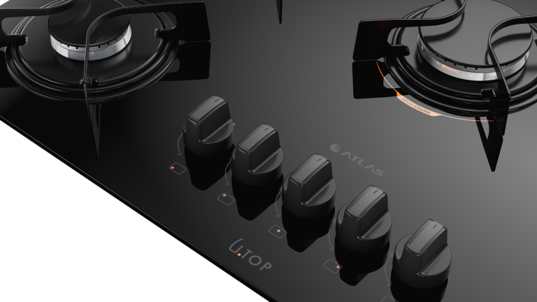 Cooktop 5 Bocas Atlas U Top Preto - Bivolt - Imagem 4