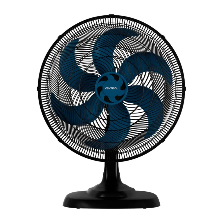 Ventilador Ventisol de Mesa Turbo 50cm Azul - 127v