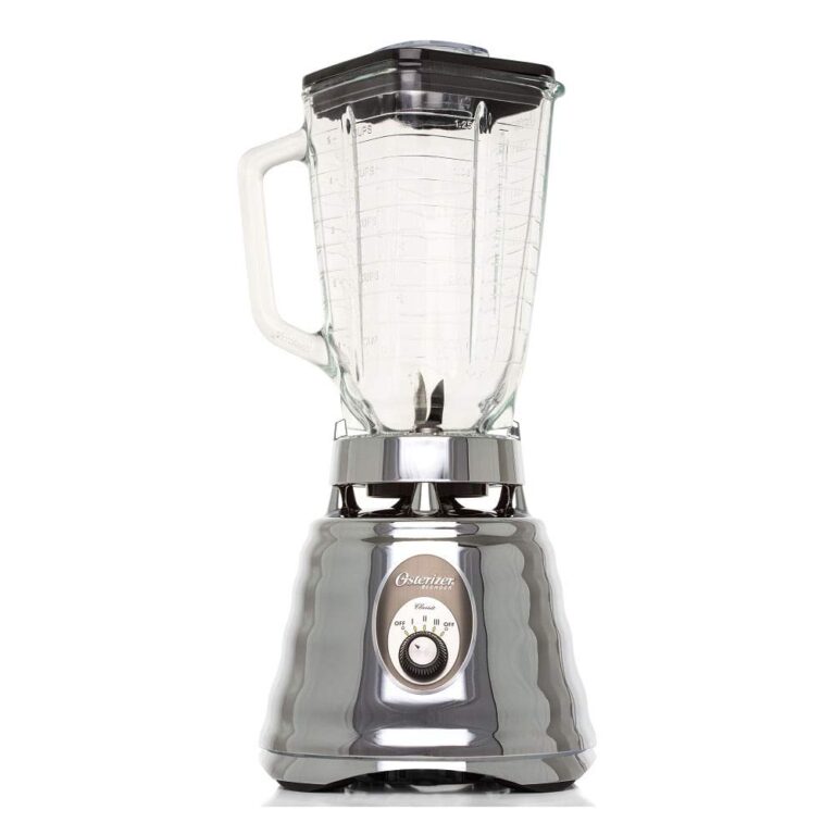 Liquidificador Oster Osterizer Clássico, 1,25L, 110V, Prata, 600W, 4655