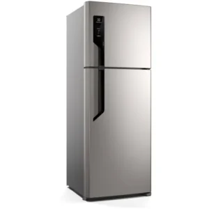 Refrigerador Electrolux Frost Free Duplex Inox Look 480L Efficient TF71S
