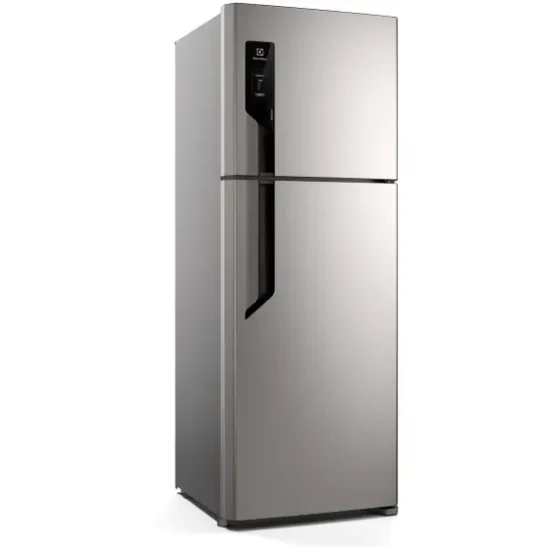 Refrigerador Electrolux Frost Free Duplex Inox Look 480L Efficient TF71S